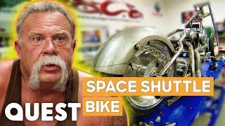 Building A NASA Space Shuttle Tribute Bike | American Chopper