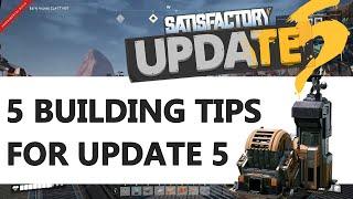 5 Satisfactory Tips for Better Buildings in Satisfactory Update 5 - Guide/Tips for better buildings