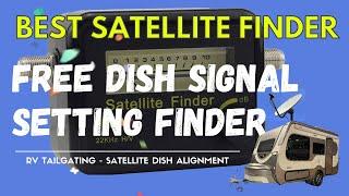 Easily Align Your DirecTV Satellite Dish with a Free Dish Signal Finder: Perfect for RV Tailgating