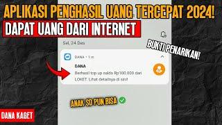 APLIKASI PENGHASIL DANA TERCEPAT 2024 - CARA MENGHASILKAN UANG DARI INTERNET - GAME PENGHASIL UANG