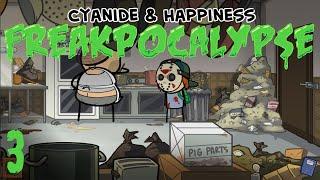 More Cyanide & Hapiness! | Freakpocalypse | Game Play Part 3!