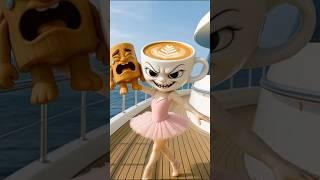 Ballerina Cappuccina 2 Simpson Transformation #shorts