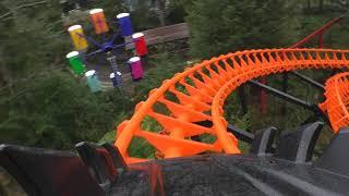 Balagos: Flying Flame Onride POV - Avonturenpark Hellendoorn