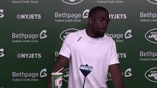 Denzel Mims Media Availability | The New York Jets | NFL