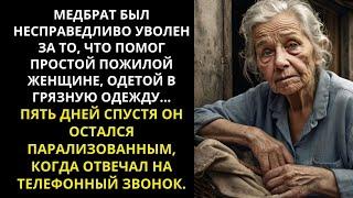 МЕДБРАТ БЫЛ НЕСПРАВЕДЛИВО УВОЛЕН ЗА ТО, ЧТО ПОМОГАЛ ПОЖИЛОЙ ЖЕНЩИНЕ, ОДЕТОЙ В ПРОСТУЮ ОДЕЖДУ.