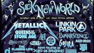 Sick New World 2025 Lineup Reveal: Way More Metal