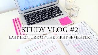 STUDY VLOG #2 - Last Lecture of The First Semester