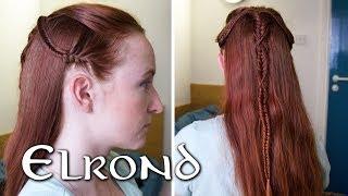 Lord of the Rings Hair for Men - Elrond Prologue Braid