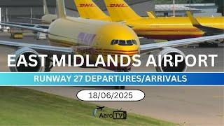 East Midlands Airport LIVE 18Jun25 #aviation #live #livestream #planes #airport
