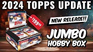 NEW RELEASE2 AUTOS BY MISTAKE!! 2024 TOPPS UPDATE JUMBO HOBBY BOX