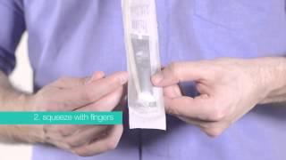 Preparing the GentleCath™ Hydrophilic Intermittent Catheter