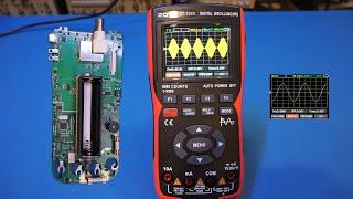 Review/Teardown of a ZOTEK ZOYI ZT-702S Budget Handheld Oscilloscope/Digital Multimeter