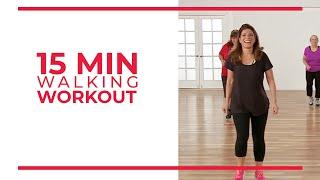 Walk 15 Leslie and Nick BANDS | 15 Minute Walking Workout