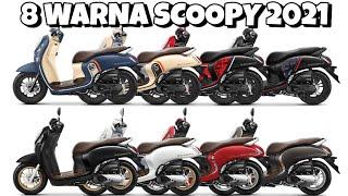 8 WARNA HONDA SCOOPY 2021