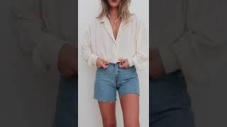 DIY Hacks for Shorts - TikTok - @fashioninflux