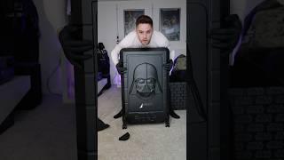 A full VADER SUIT in a CASE! #unboxing #darthvader #starwars #cosplay #costume #shorts