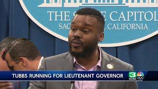 Michael Tubbs launches bid for California lieutenant governor