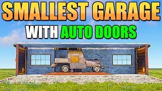 The Smallest Auto Door Garage Base Possible in RUST