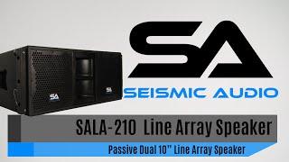 Seismic Audio SALA-210 Line Array Speaker (Official)