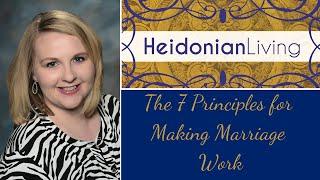 The 7 Principles for Making Marriage Work Bookrecviewmendation