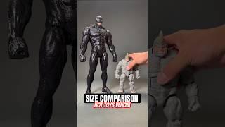 Size Comparison: Hot Toys Venom #spiderman #hottoys #shorts #marvel #venom #actionfigures