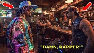 A Gang of Bikers Pick On the Wrong Rapper Snoop Dogg at a Bar