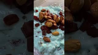 seeking fried yogurt preparation #friedicecream #yogurt #friedyogurt #asmrsweets