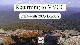 Returning to the Vermont Youth Conservation Corps