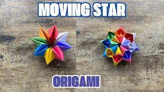 ORIGAMI MOVING STAR PAPER TOY TUTORIAL | DIY PAPER CRAFT MAGIC MOVING STAR FOLDING ORIGAMI WORLD ART