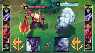 NEW VOLIBEAR vs TRUNDLE FULL BUILD FIGHTS & Best Moments!