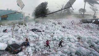 People run for cover! Tragedy in Australia, rare hailstorm hit Queensland