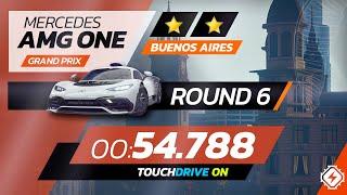 Asphalt Legends Unite - AMG ONE Grand Prix Round 6 - 54.788 - 2⭐ Touchdrive Lap - THROUGH THE CITY