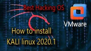 How to install KALI linux 2020.1 in VMware step by step