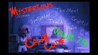 Quickly GET Mysterious Cave Code ENTER Vault 79 elevator Grafton Pawn Shop Fallout 76 Wastelanders