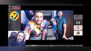 Desi Gabru and Ducky Bhai surprise Mr Jay Plays on live stream at Gabru house