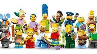 Lego Simpsons minifugures / Лего Симпсоны минифигурки! 1я часть!