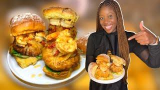 ULTIMATE Crab Cake Burger |Easy Air Fryer 15 Minute Recipe|