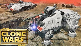 ULTIMATE STAR WARS MOD: Clone Troopers vs CIS Battle Droids! - Men of War: Assault Squad 2