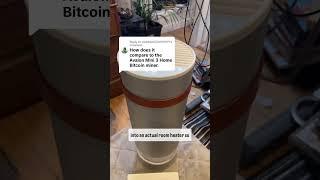 Heatbit compared to pure ASICS? @heatbit @futurebit #asicmining #bitcoinmining