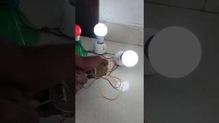 "Synchronous Motor Generator | Light On Without Battery!"