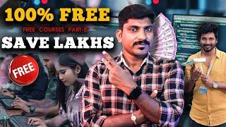 100% Free Courses Part 2 | 10 Free IT Courses | 100% இலவசம் | Tamil | TP