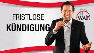 Was ist eine fristlose Kündigung? Grundbegriffe der Kündigung einfach erklärt | Betriebsrat Video