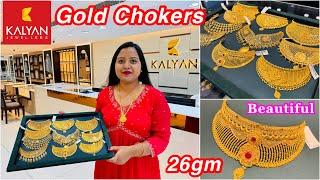 26gmonwards gold Choker collections from Kalyan jewellers | Festive special choker designs