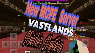 Minecraft PE- New Murder Mystery Server for MCPE 1.0.5 + (Pocket Edition)