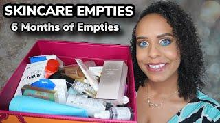 SKINCARE EMPTIES 2023 | 6 MONTHS OF EMPTIES | JackieNaturals