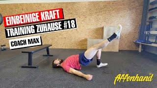 Training Zuhause | Einbeinige Kraft und Explosivität | Coach Max Keller