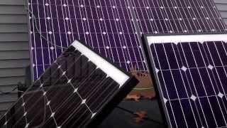 Solar Generator: Self Installed Solar Powered Generator - Solar Panels