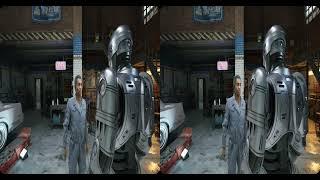 3D SBS 4K Robocop Part 25 VRto3D driver & UEVR, all settings to max