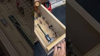 Wood tools drawer #shorts