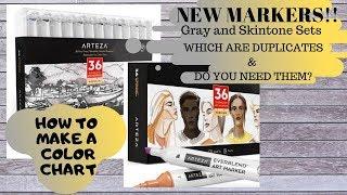 Do You NEED These Markers?? | Arteza Gray and Skin Tone Markers